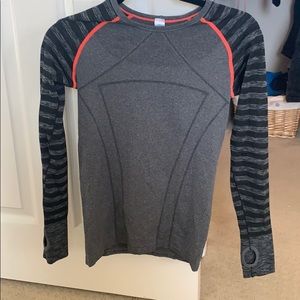 Grey striped Ivivva long sleeve